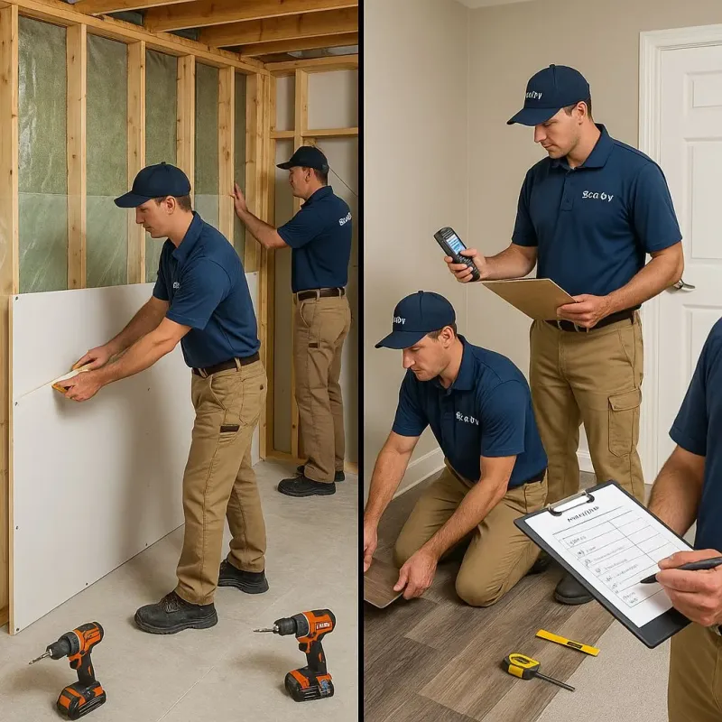 Repairs and Reconstruction process in Henderson, NV